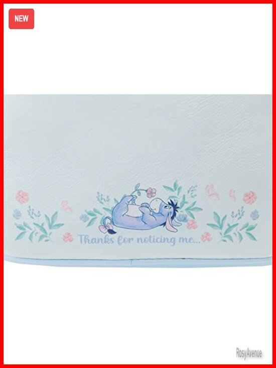 Loungefly Eeyore Mini Backpack Faux Leather Floral Print Disney Licensed main image 5